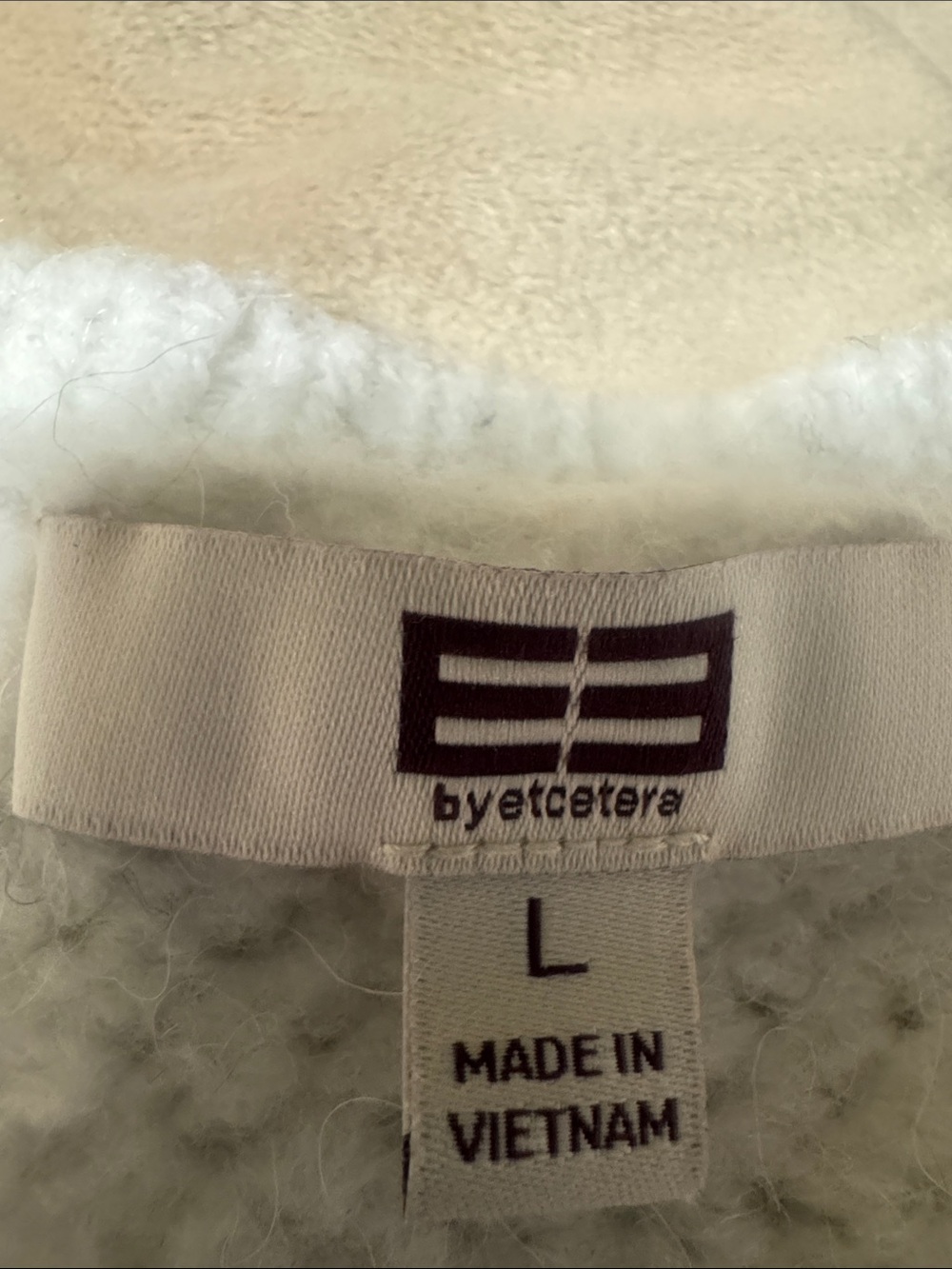 Etcetera White Textured Knit Sweater - - Picture 2 of 5